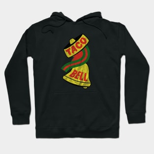 Taco Bell Vintage Logo - Distressed Hoodie